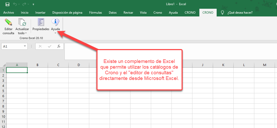 Crono Excel